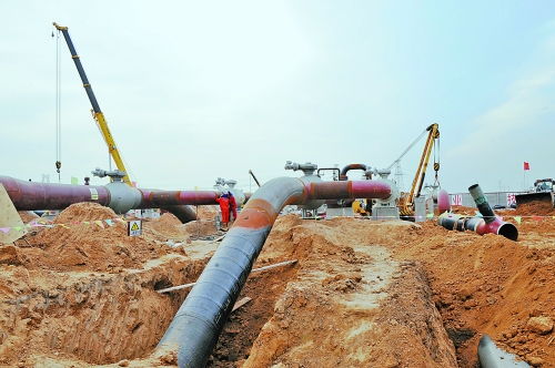克烏輸氣新管道投入試運行 輸水管道工程施工服務同步推進