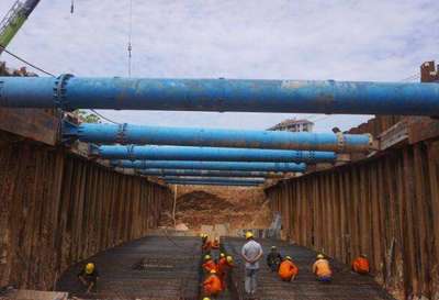 精工筑基石，活水潤椰城——中鐵四局海口地下綜合管廊樁基與輸水管道工程施工紀實